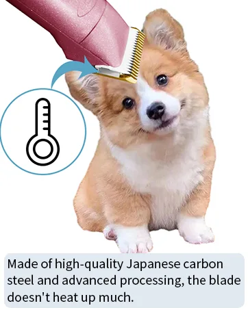 10/30/40/7FC/4FC/3FC Ceramic dog clads compatible with Moser 45-50/Heiniger/Andis/Easter A5/choice KM10 series 7 Series Pack Gold 10+30+7fC+5fC+4FC+3FC - product information 26