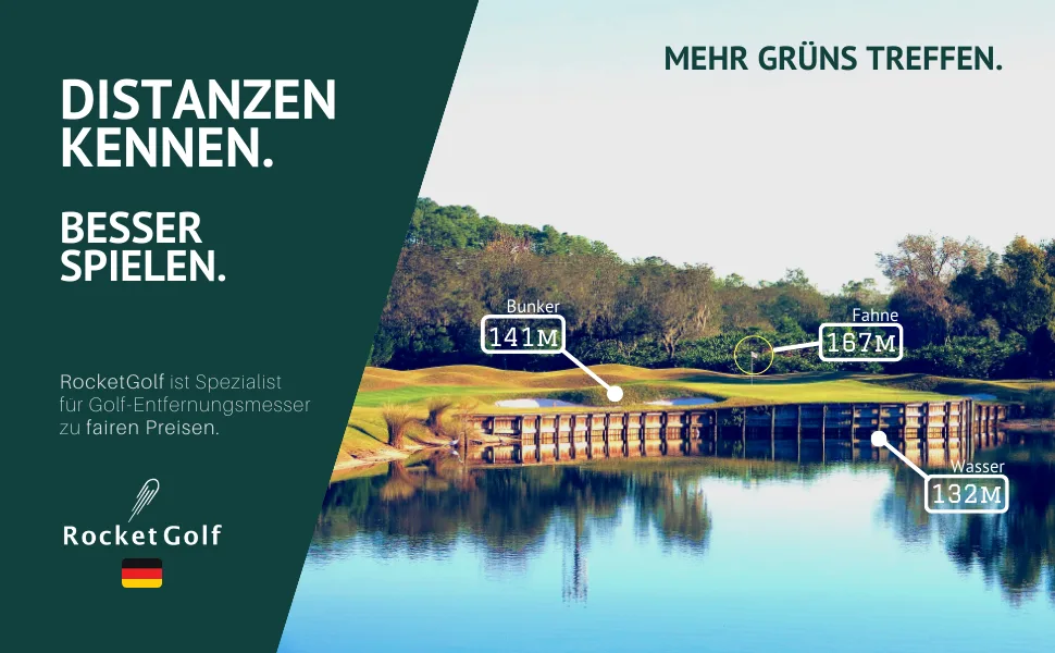 Golf clock par.4 GPS distance meters of Rocketgolf - simple and simple - golf function 38 000+ golf courses distance obstacle pedometer free updates - rangefinder, golflaser, entfernungsmesser