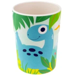 Personalized children's cup Panda |Melamine|250ml| - Dino Kinderbecher
