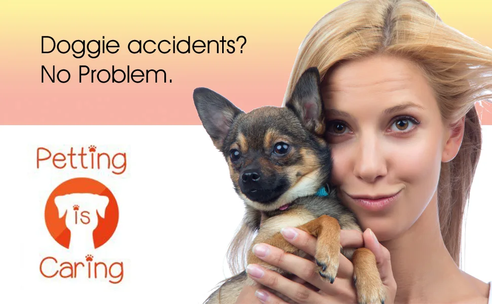 PETTING IS CARING Washable and Reusable Dog Diapers Male and Female Dogs 3 Pack S EXCLUSIVE DESIGN - product information 1