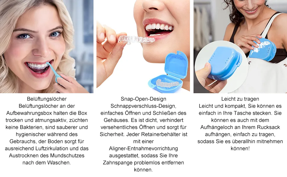 Fish can dentist dose 2PCs braces braces dento box dento box rail canon denture box prosthesis dose prosthesis dose of prostheses dental retainer box - B0CR2XXZ82