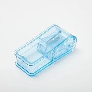 Geeker chip tray divider pill divider medication divider for large and small tablets medication divider with storage subject pills share exactly (blue) 1pack (blue) - product information 6