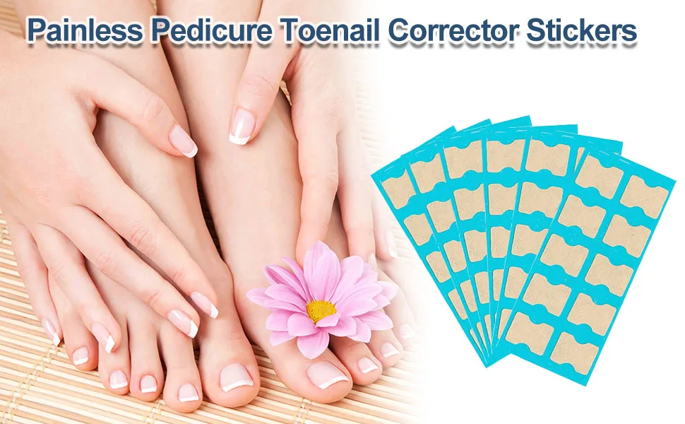 60 pcs toenail patch toenail correction patch ingrown toenails correction patch ingrown toenails pavement correction sticker toe nail 60pcs - product information 3