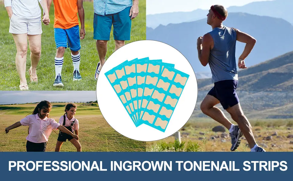 60 pcs toenail patch toenail correction patch ingrown toenails correction patch ingrown toenails pavement correction sticker toe nail 60pcs - product information 5