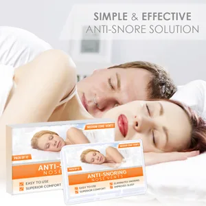 Premium -nose relief nasal dilator - (12 -pack size M) Hard silicone -cone ventilation openings - simple solution perfect for nose atmon - Schnarchlösung Nasendilatator stumm
