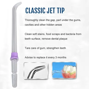 2-pack YanBan High Pressure Replacement Nozzles Accessories for Waterpik Oral Irrigator WP100 WP660 WP900 WP250 WP450 2-pack High Pressure Nozzle - product information 6