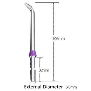 2-pack YanBan High Pressure Replacement Nozzles Accessories for Waterpik Oral Irrigator WP100 WP660 WP900 WP250 WP450 2-pack High Pressure Nozzle - product information 8