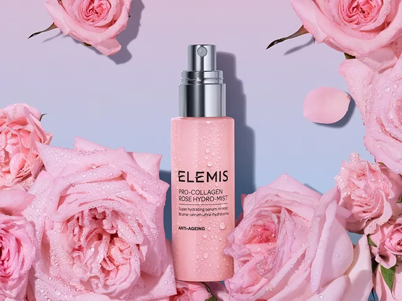 ELEMIS Pro-Collagen Rose Hydro-Mist; Super Hydrating Serum-in-Mist, 1.6 Fl Oz - B07P9F7RHK