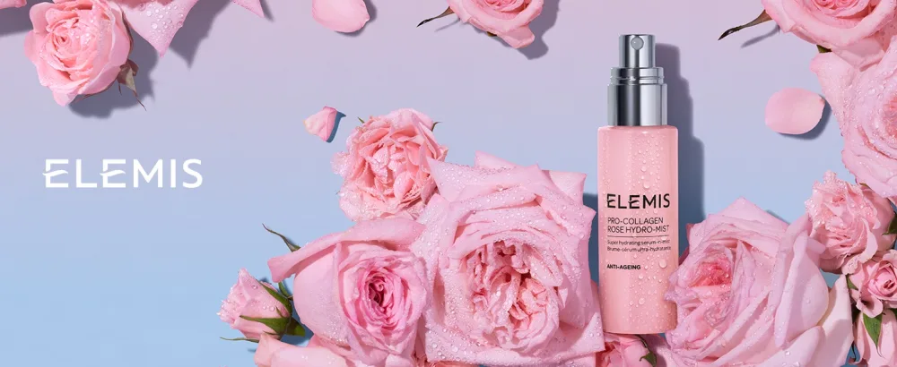 ELEMIS Pro-Collagen Rose Hydro-Mist; Super Hydrating Serum-in-Mist, 1.6 Fl Oz - elemis