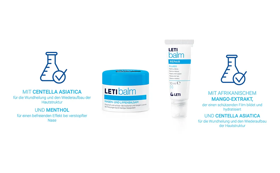 Leti nose and lip balm 10 ml - saaasr