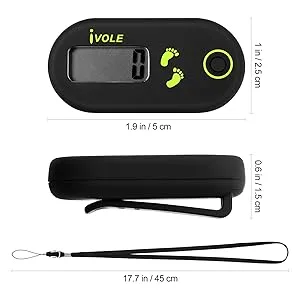 Preferred counter to walk simple pedometer pedometer mini ring pedometer men men simple pedometer simply seniors Sunshine smile exact electronic pedometer A-1PCs - product information 5