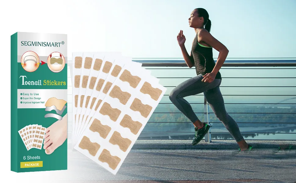 Toenail patch ingrown toenail correction patch toenail correction patch toenail correction patch corrector pedicure tools correction sticker toe nail 60 pcs - product information 2