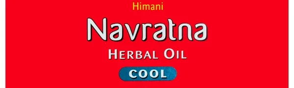 Himani Navratna Herbal Cooling Oil Rejuvenating Relaxing Massage Oil with 9 Active Ingredients 300 ml - Navratna