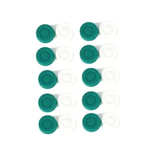 Sports Vision's Contact Lens Case - Screw Cap Flat Design 10 Pack - main