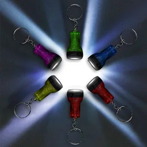 GOLDGE 24Pcs Keychain Flashlight Mini Lamp 4cm - Detailbild