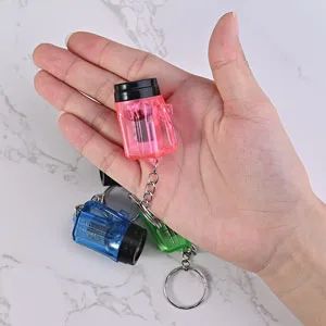 GOLDGE 24Pcs Keychain Flashlight Mini Lamp 4cm - Detailbild