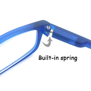 4 Pack reading glasses 2.5 men/women good glasses high quality comfortable rectangular great reading aid for men and women +2.50 mixed color - product information 4