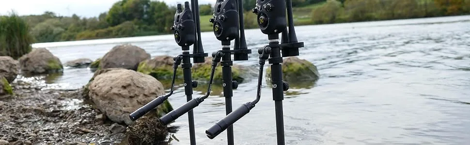 New Direction Tackle T10s Spring Bite Indicator made of real carbon | Fall bite indicator Swinger Bobbin | Hardcase and accessories - T10 Spring Bite Indicator