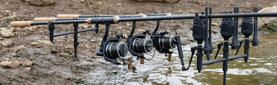 New Direction Tackle T10s Spring Bite Indicator made of real carbon | Fall bite indicator Swinger Bobbin | Hardcase and accessories - T10 Springer