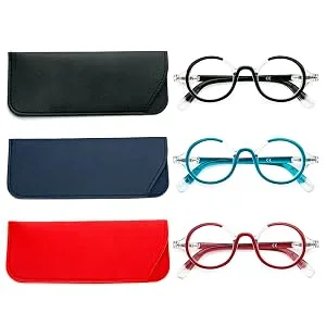 KoKoBin 2 Pack Butterfly Reading Glasses Women Blue Light Blocking Glasses Fashion Comfortable Computer ReadPack of 3 3.5 x - Lesebrille rund Lesebrille 2.0 Lesebrille für Frauen