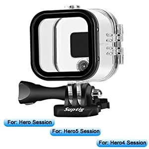 Suptig Replacement Protective Case for GoPro Hero 4session 5session Outside Sport Camera for Underwater Waterproof up to 60 m - product information 2