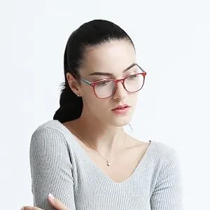 Suertree 3pcs Glasses Anti Blue Light Reading Glasses Spring Hinge Computer Reading Glasses Anti Glare Eyeglasses JH190 2.5X 3pcs Anti Blue 2.5x - product information 5