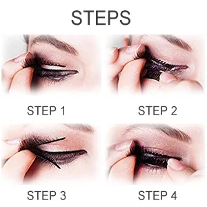 Magnetic Eyelashes 3D Reusable Magnets Eyelashes Reusable False Eyelashes Soft and Comfortable with Stainless Eyelash Tweezers 8Pcs - product information 6