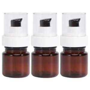 Topbathy 3Pcs 40ml empty pumed pumed etheric oil perfume essence donor liquid lotion bottle make-up cosmetic stroage bottles - product information 2