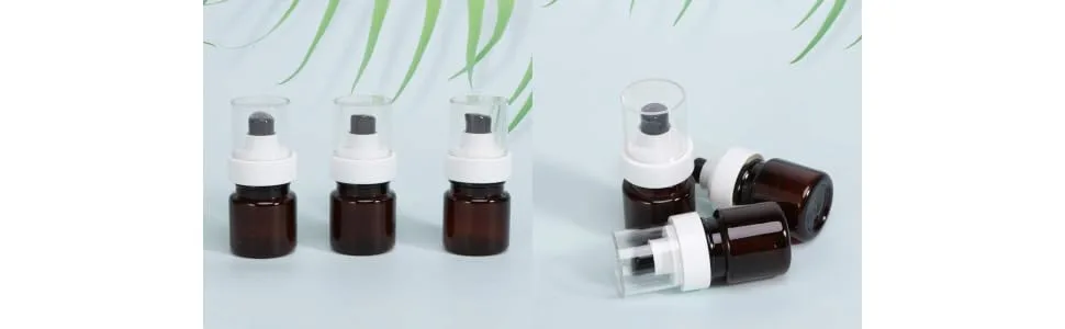 Topbathy 3Pcs 40ml empty pumed pumed etheric oil perfume essence donor liquid lotion bottle make-up cosmetic stroage bottles - product information 3