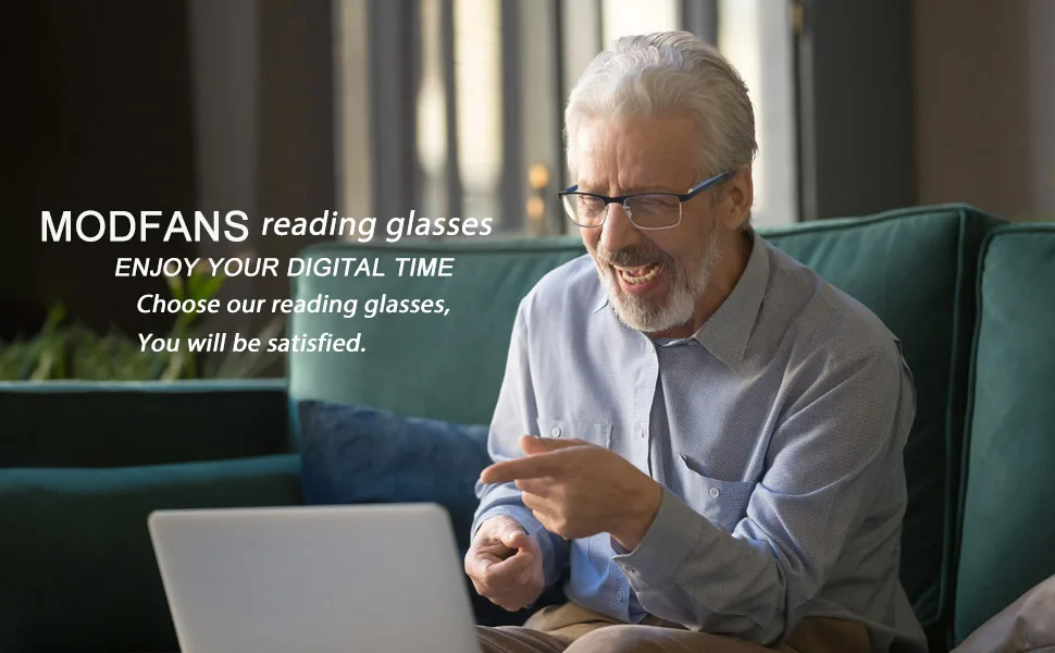 MODFANS 3 Pack Reading Glasses Men Women Blue Light Filter Metal Frame Rectangle Style Stainless Steel Material Red Blue Brown +2.50 Color123 - product information 2