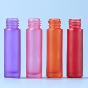 HPAMBA 10ML essential oils roller bottles roller bottles glass roll-on bottles Rollerbar Roller bottles with stainless steel roller balls for essential oil aromatherapy mixture perfume massage 21 pieces - Nachfüllbar Roller Flaschen mit Edelstahl Roller für ätherische Öle