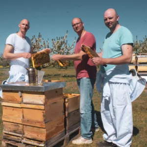 Honey gift set - 12 different varieties - 100% German honey 12 x 28 grams Try Set Honeyprinz Family beekeeping 28 g (12 Pack) - Drei Brüder eine Leidenschaft