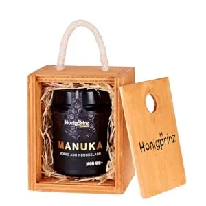 Honey gift set - 12 different varieties - 100% German honey 12 x 28 grams Try Set Honeyprinz Family beekeeping 28 g (12 Pack) - Geschenkset Manuka MGO400