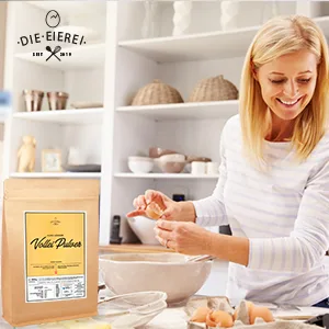 Protein vital full egg powder egg eggs regional Austrian outdoor eggs 800g + touch set power paper Doypack with zipper 800 g (1 Pack) - jederzeit backen