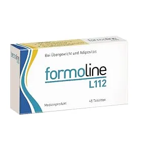 Formoline L112 |Calorie magnet for losing weight |48 tablets |Unique active ballast fuel L112 |German quality product |Natural origin 48 pieces (1 pack) - Formoline Packshot rechts