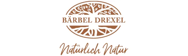 B rbel Drexel Bio-Chlorella Presslinge 2400mg algae powder per daily dose certified organic without additives vegan (600 pcs) 100% vegan production Germany without additives chlorophyll tablets - Bärbel Drexel Logo
