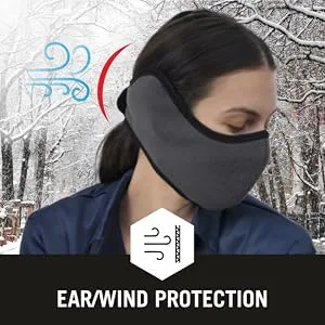 Kenneth Cole Winter Face mask for cold weather: thickened windproof cover with hearing protection - enjoy maximum heat multi -colored 3 -pack gray camo and black - Kenneth Cole Wintermaske