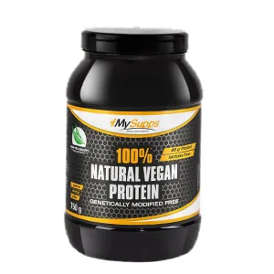 My Supps 2kg whey protein powder isolates 100% natural & super soluble-isolate protein powder lactose-free with BCAA's & EAA's-protein insolate made in germany (1 Pack) - Vegan Protein