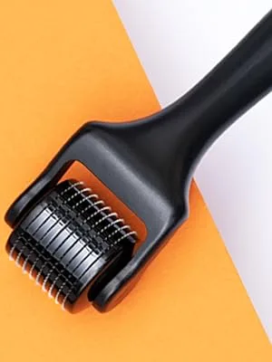 Groomarang bar scooters for men 0.5 mm dermar roller for beard growth with 540 titanium needles suitable for face and scalp including storage case - product information 3
