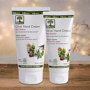 BIOselect Olive Hand Cream- Rich Texture (100ML) - BIOselect
