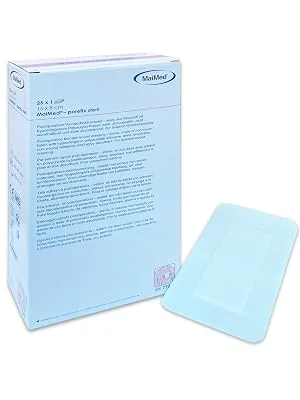 Plaster large sterile wound plaster 20x10 cm - wound dressing sterile plaster sensitive - 25 pieces individually packed - latex-free 20 x 10 cm - duschpflaster wasserfest groß nach op, fingerpflaster lang