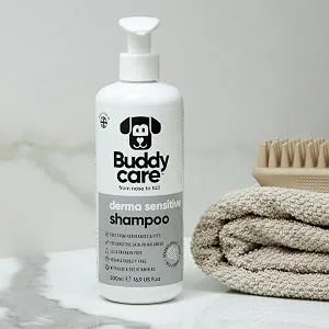 Derma sensitive shampoo from BuddyCare - dog shampoo for sensitive skin - with aloe vera and pro -vitamin B5 (500ml) dermasensitive 500.00 ml (1 Pack) - product information 5