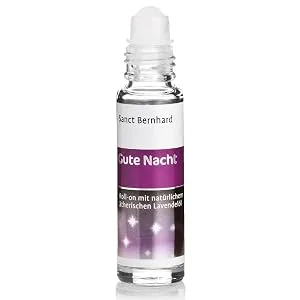 Sanct Bernhard Good Night! Roll-on with natural essential lavender oil 2-pack - Aroma-Bad Lavendel-Orange