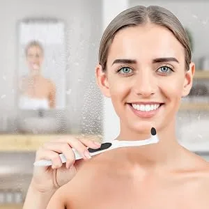 Dental Tools, Plaque Remover for Teeth, 6pc Stainless Steel and Polisher Set, Tarter Remover for Teeth, Teeth Cleaning Kit, Mirror Picks Eraser Guide - tooth polishing tool