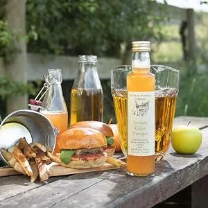 Artisan Vinegar - Gift Box - Berry (Blackberry Vinegar Strawberry Vinegar & Raspberry Vinegar) Berry Selection 250 ml (Pack of 3) - Cider