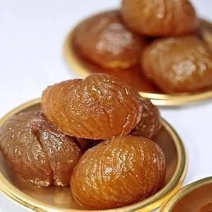 Pergamo Set Titiz peeled chestnuts 8x125 gr. Roasted sweet chestnuts Ready to eat Chestnuts Tender chestnuts (8x125g value pack) - maronen titiz