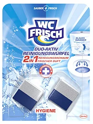 WC FRISCH Duo-Active cleaning cubes for water tanks 12-pack (12 x 100 g) 100 g (12-pack) - product information 2