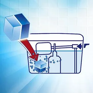 WC FRISCH Duo-Active cleaning cubes for water tanks 12-pack (12 x 100 g) 100 g (12-pack) - product information 5
