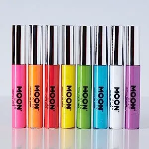 Moon Glow Neon UV Eyeliner 10 ml glows brightly under UV lighting! (Intense Pink 10 ml (Pack of 1)) - product information 6