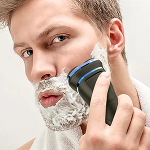 Hatteker Electric Shaver Rotary Razor for Men Cordless Beard Trimmer with Pop-up Trimmer Rechargeable - product information 3